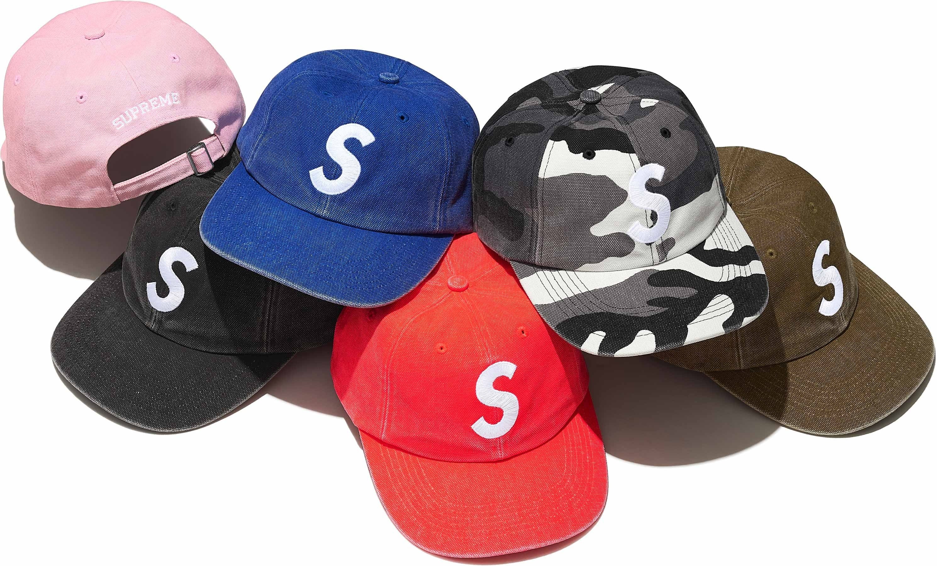 Pigment Coated Canvas S Logo 6-Panel